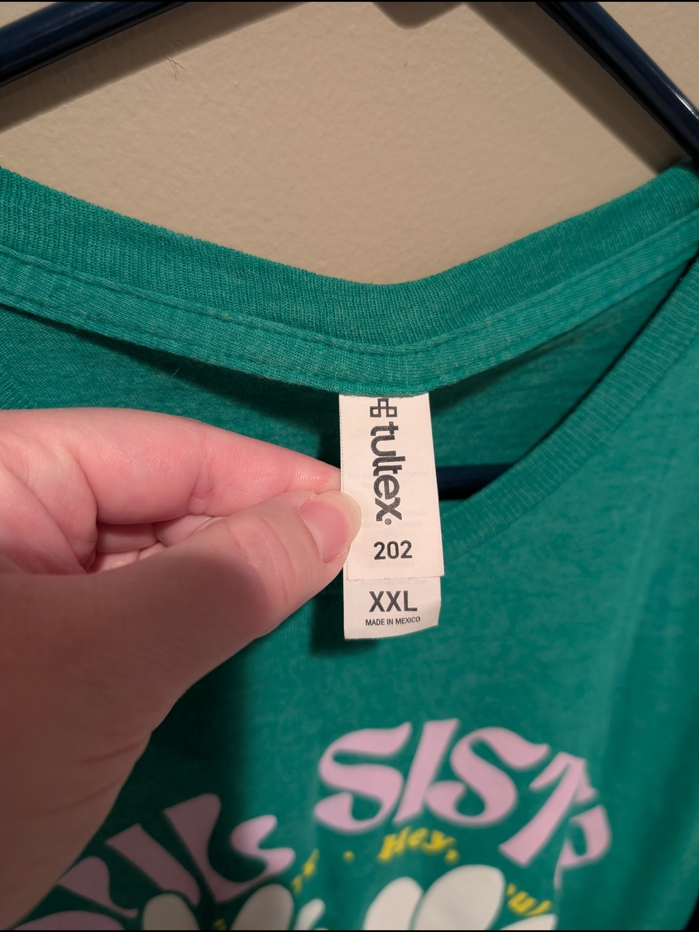 Train Green 'Soul Sister' Graphic Tee with Daisies - Unbranded - Picture 4 of 11